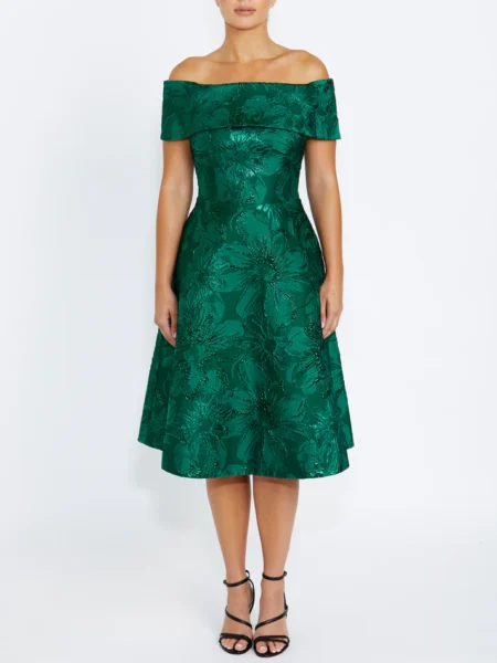 Anthea Crawford Addilyn Addilyn Jade Jacquard Dress 2AC2150
