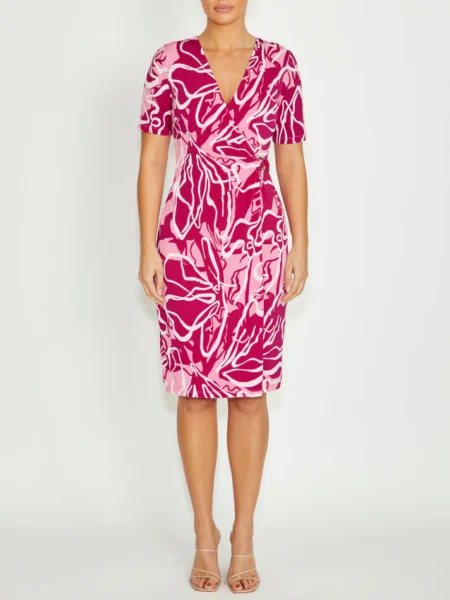 Anthea Crawford Amelia Waterline Jersey Dress 2AC2336