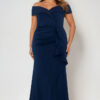 ELLIE- Navy Deena Gown D1068