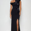 ELLIE- Black Maisie Gown D1066