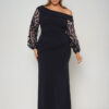 ELLIE- Black Naya Gown D1061