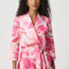 Joseph Ribkoff Floral Print Organza Burnout Jacket 271770